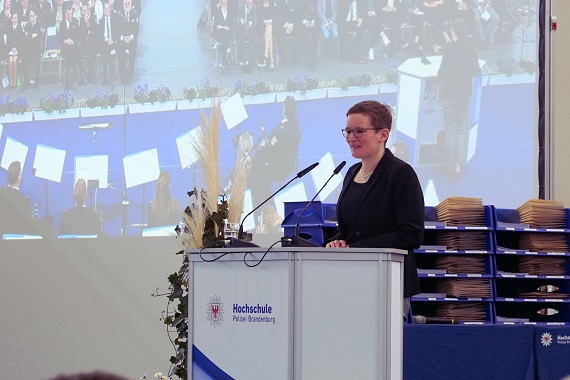 Zeugnisübergabe - Eröffnungsrede Prof. Dr. Imme Krüger