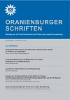 Cover Oranienburger Schriften 4/2009