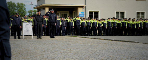 Einer Von Uns: HPol gedenkt getötetem Kollegen aus dem Saarland